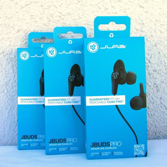 3 of JLab Audio JBuds Pro Signature Earbuds - Picture 1 of 8